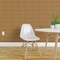 Pre-Pasted Wallpaper 2FT Wide Rattan Natural Wood Wicker Tropical Palm Springs Custom Pre-pasted Wallpaper by Spoonflower